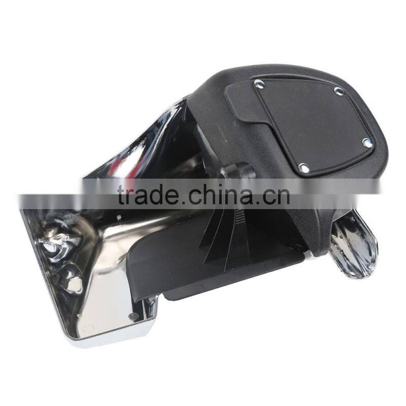 Chrome Lower Vented Leg Fairing Glove Box For Touring Road King FLHR FLHT