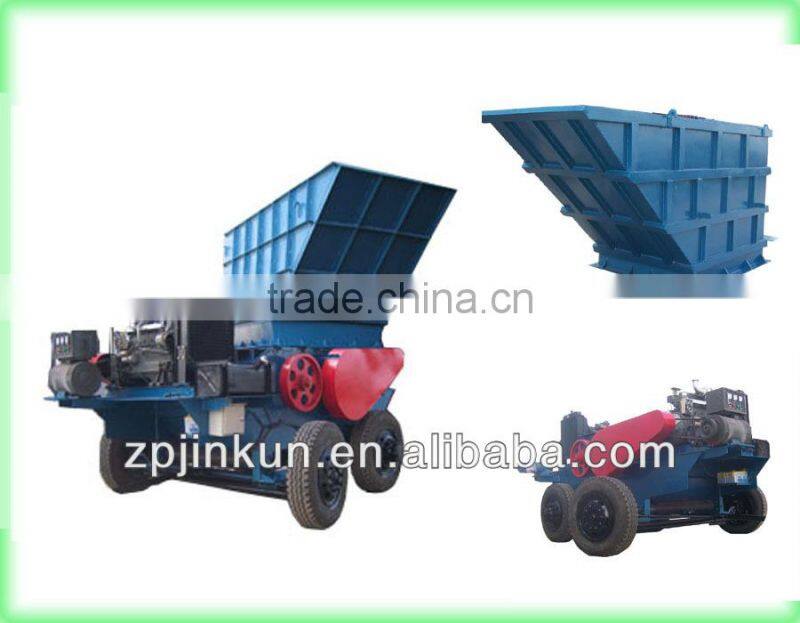 JK mobile wooden pier mill with CE