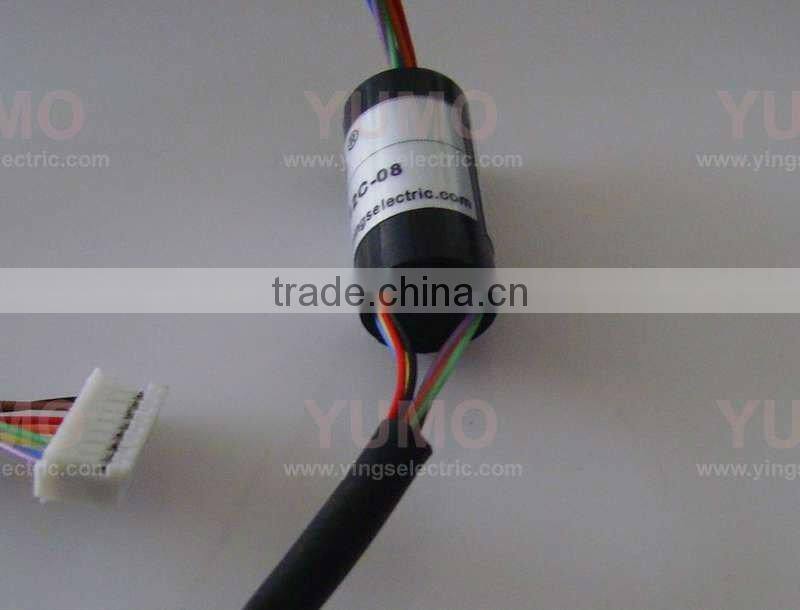Capsule Slip ring SRT012C-08 8rings with terminal
