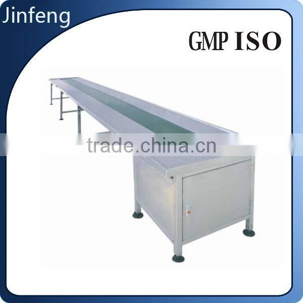 Production Line Filling Sealing Capping Packing Belt Conveyor Delivery Table