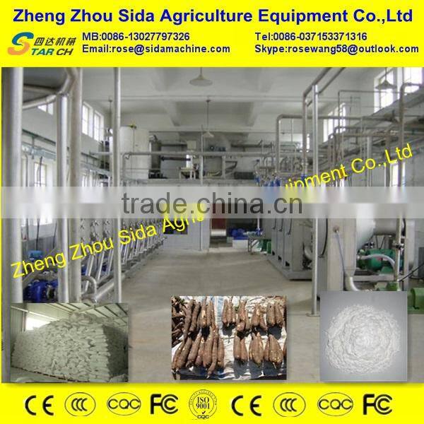 50TPD Stainless Steel Yam Starch Machinery To Nigeria