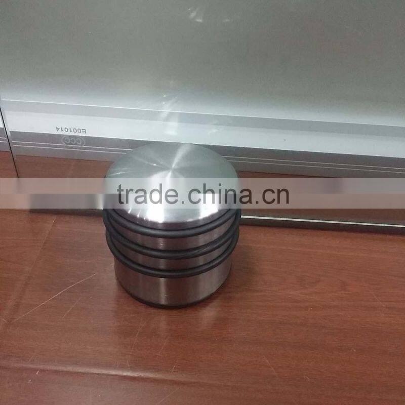 Exterior Rubber With Stainless Steel Door Stop Buffer