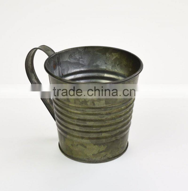 cheap hanging vertical home and garden decoration rustic flower pots& planters