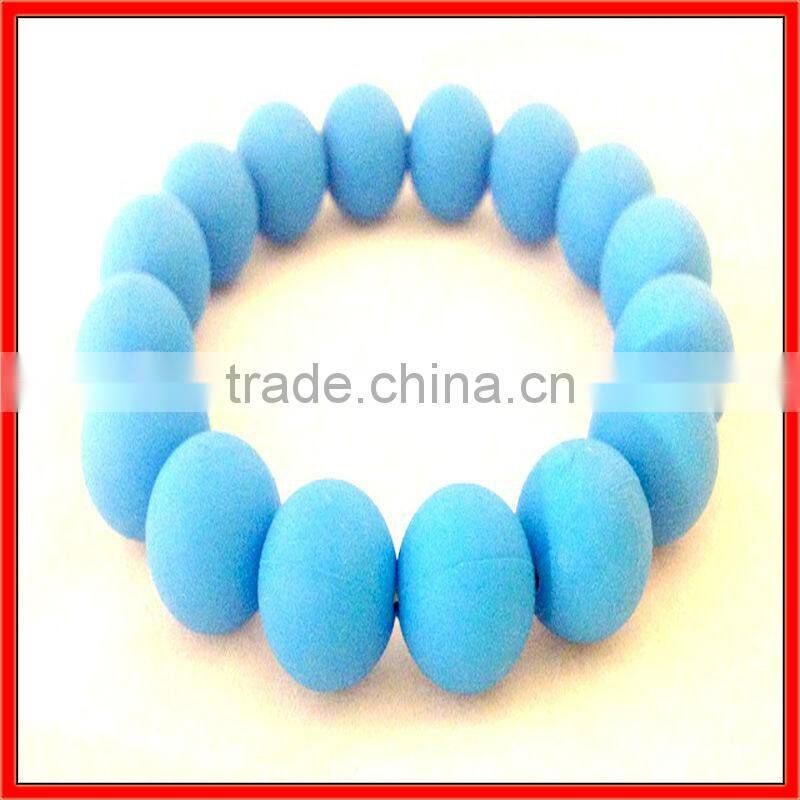 2013 Europe Style Lady Jewelry Silicone Bead DIY Bracelet