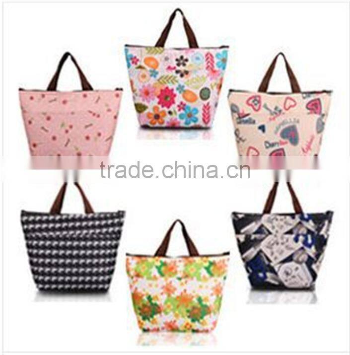 N284 Thermal Insulation Lunch Tote Cooler Bag For Women