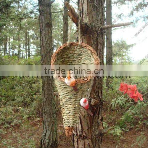 New design nest bird home hourse grass bird nest