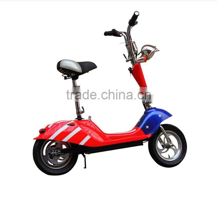 New Arrival Unique Prince Head Dolphin Electric Scooter With Seat, Mini Folding Electric Scooter For Adult/Student
