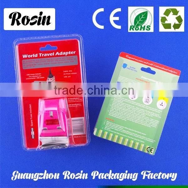 Accept Customized Alibaba China Clamshell folded round packaging, Pvc Blister Pack