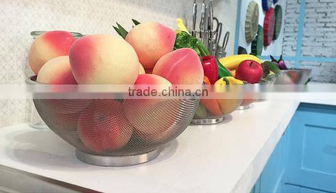 Wholesale Stock Small Order Kitchen Stainless Steel Boult, Storage Basket