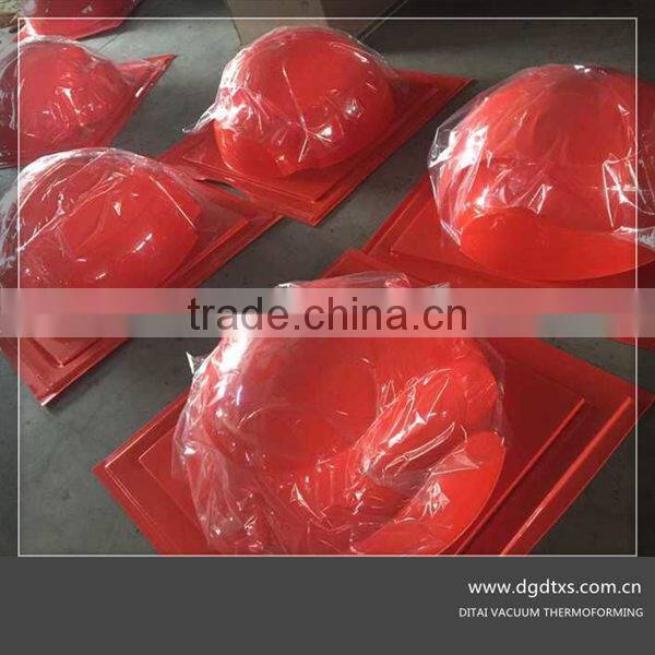 DITAI produce red thermoforming ABS displays