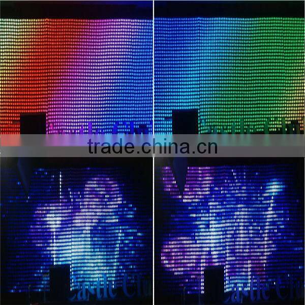 new product p100 PC led video cloth for club/stage decoration
