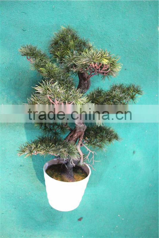 Home garden decoration 50cm to 160 cm hight small indoor canadian artificial green pot plastic similar pine trees ELSPZ02 0905