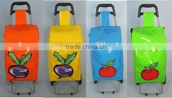 Lightweight Folding 2 Wheel Shopping Trolley Travel Bag