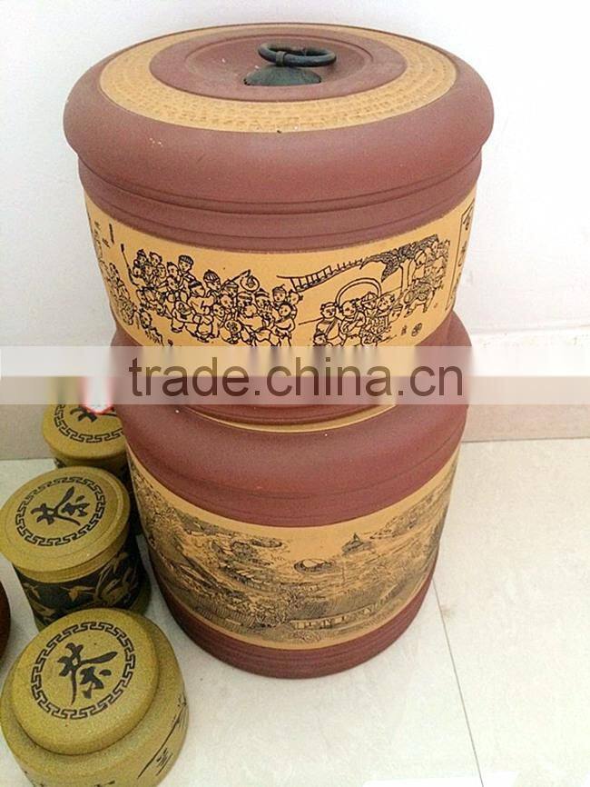 China special design Ceramic Tea Tins