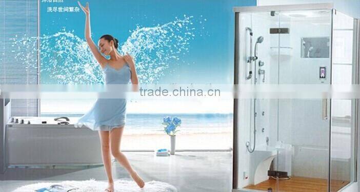 111Natutal solid wooden bathroom shower floor mat non-slip wood mat