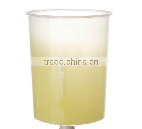 New item two-tone wastbin plastic garbage can