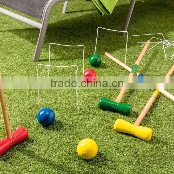 Wooden cricket game set/wooden gate ball set