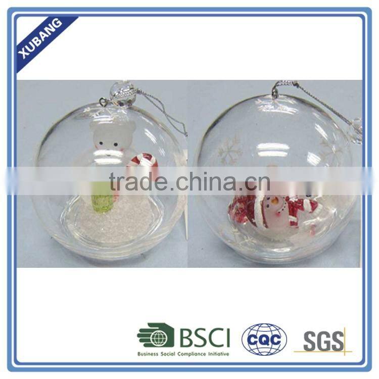 LED snowflake with a suction cup