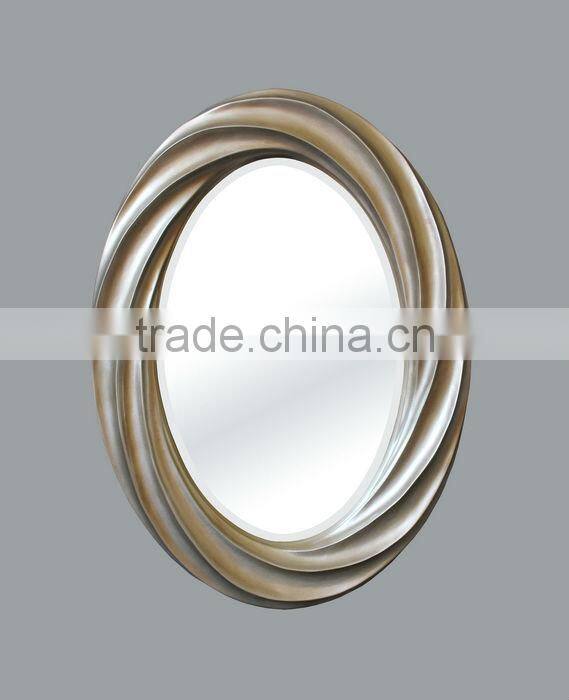 Antique silver resin Decorative wall mirror GY-187P-02