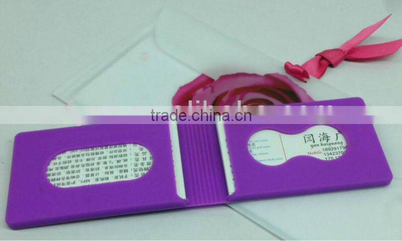 cheap silicone business card holder
