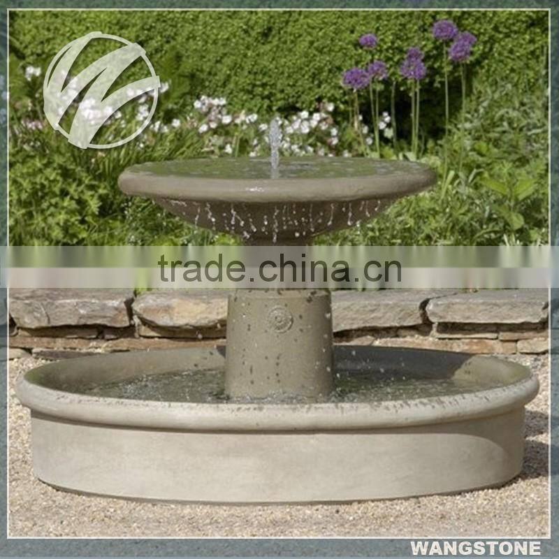 Factory price Euro style stone outdoor water fountain