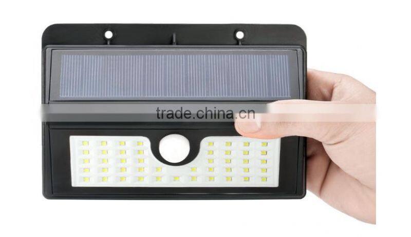 2017 new low price high qulity 45LED motion waterproof solar motion sensor light