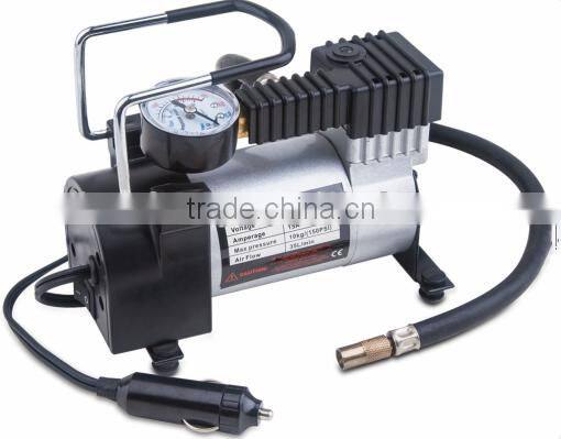 China popular portable car tire inflator,12v air compressor car tyre inflator