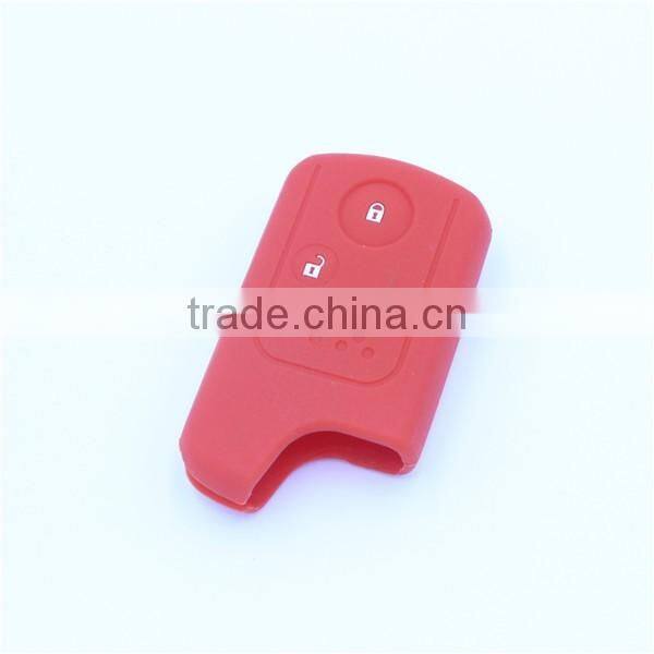 Silicone car key shell, key jackets for honda CRV 2 buttons