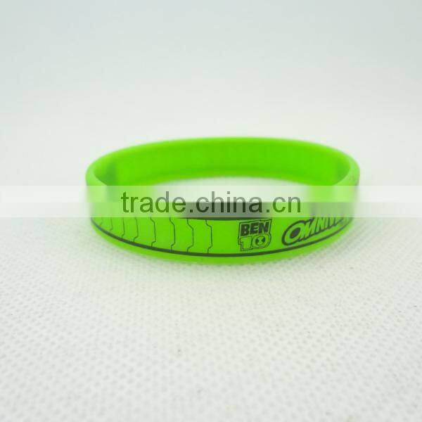 name rubber band bracelet 2015 for promopt events band silicone band