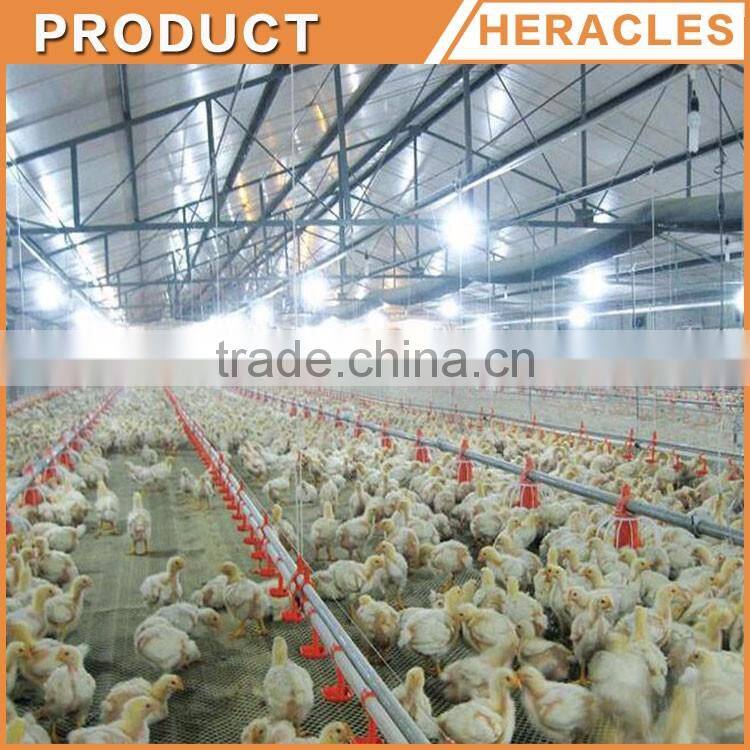 Heacles Trade assurance poultry farming equipment exhaust fan /cooling pad /automatic feeding system for sale