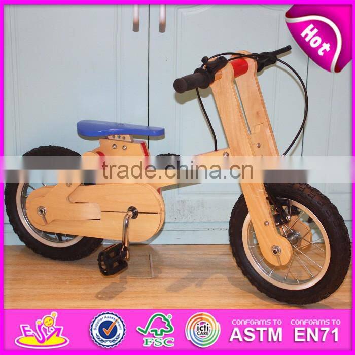 Best design children balance wooden bike for sale W16C115-S