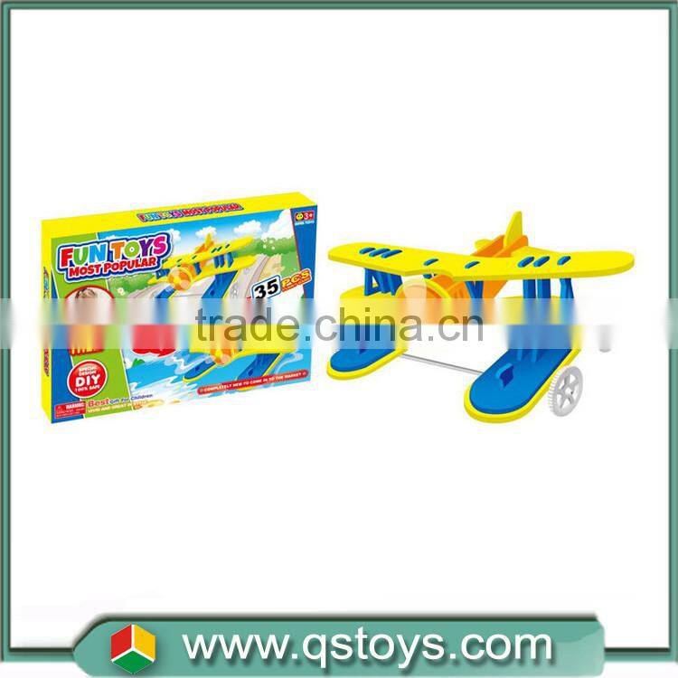 2016 DIY battery operated plastic sea animal whale toy with EN71