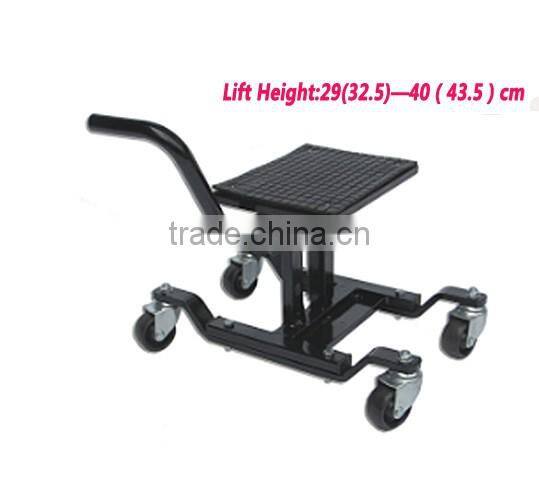 300LBS Adjustable Portable Motorcycle Motocross Dirt Bike Lift Jack Stand