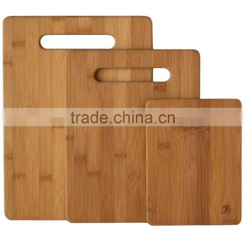 Bamboo Cutting boards - 3Pieces set