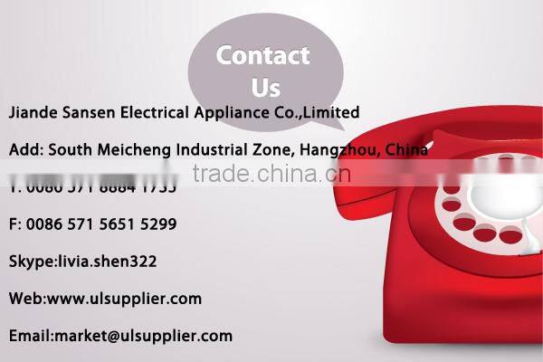 S10145 6 FT 3 Outlet Polarized Indoor Wall Power Extension Cord Cable White UL Listed