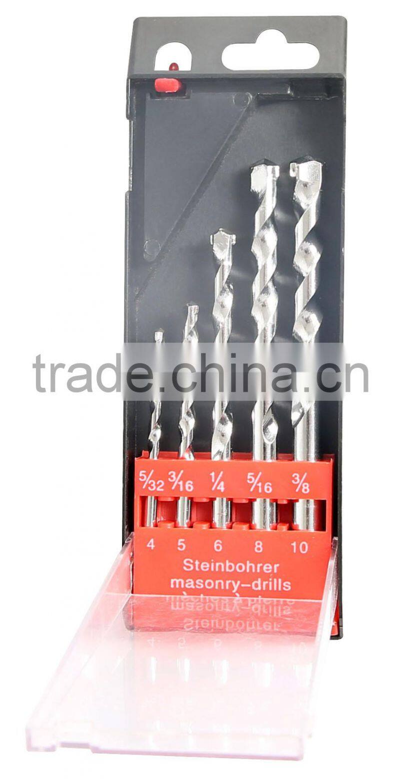 5pcs Masonry Drill Set