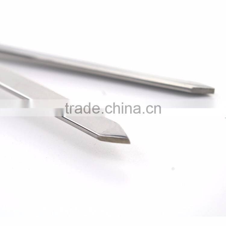 8pcs stainless steel sticks/skewer set with wooden handle in gift boxes