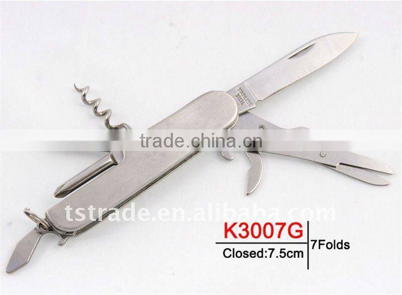 2014 new Multi knife/Multi tool knife/Pocket knife/Mini tools K3007G