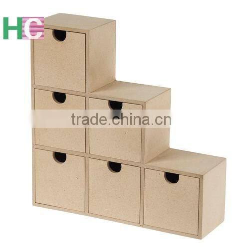 Decorative wood basket cheap mdf craft box