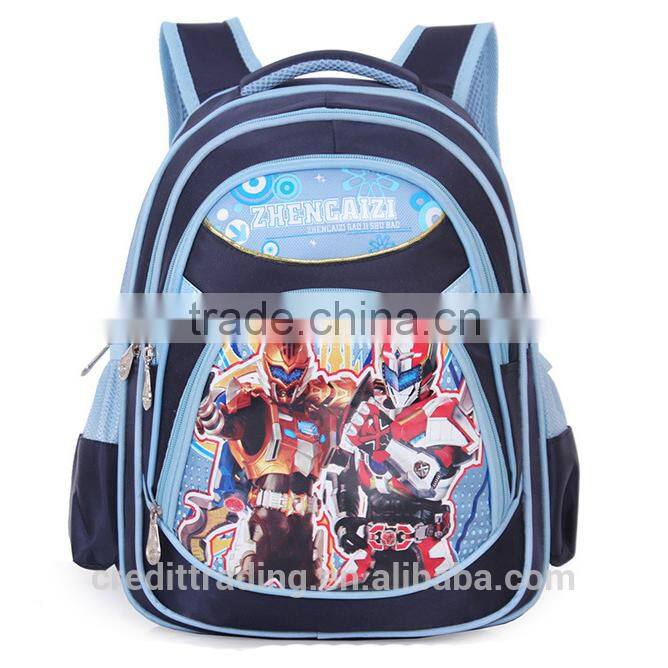 cute purple cartoon school bag for school girl