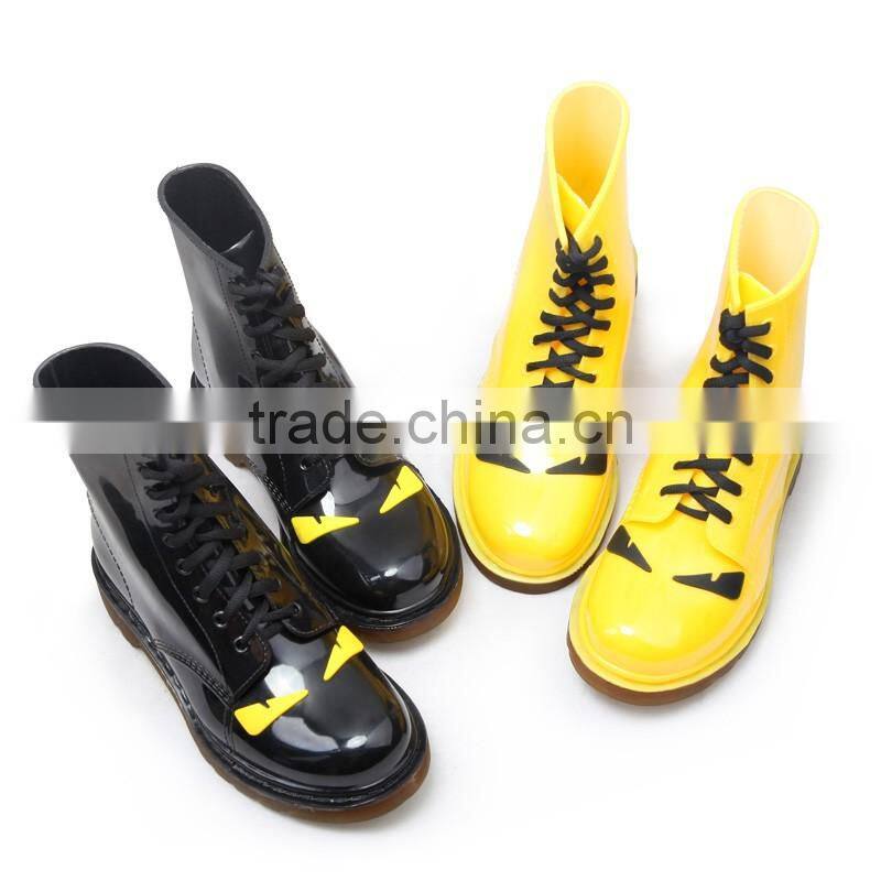 2017 new style rain boots women wellington boots