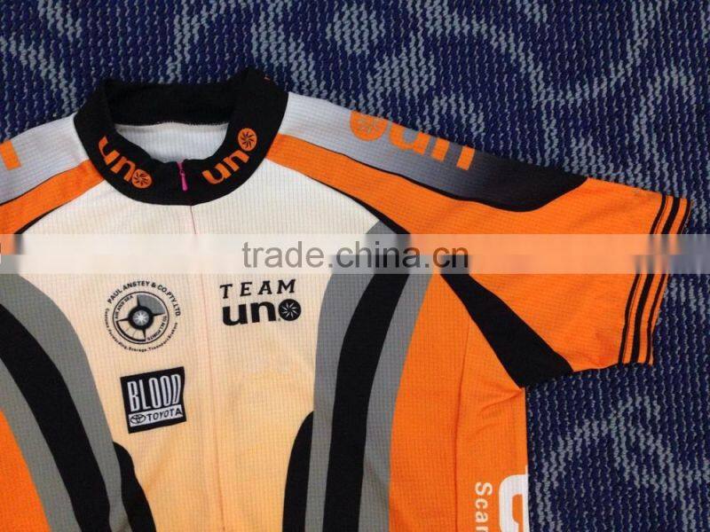 Hongen apparel women polyester cool cycling jerseys, cycling jerseys 2015-2016