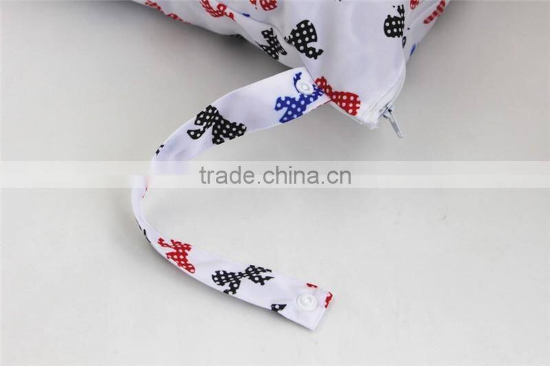 Polyester Material Diaper Wet Bag washable diaper bag baby bags for mothers pul fabric waterproof china wholesale