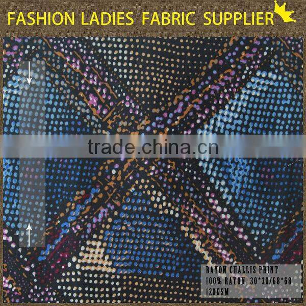 shaoxing cichengtex printed rayon fabric, fashion printing fabric