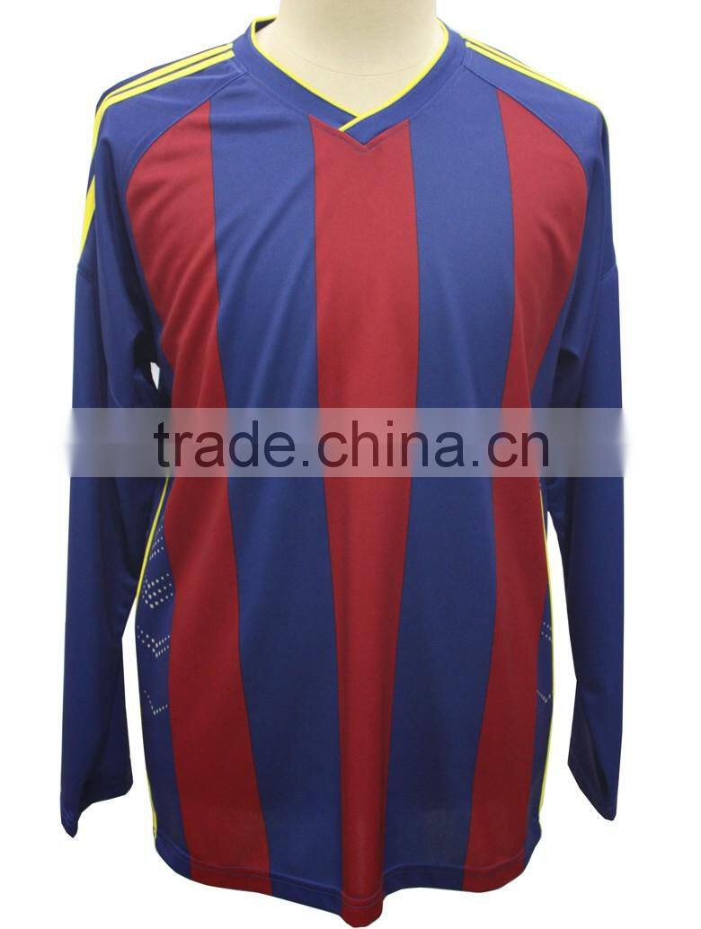Long sleeve team jersey manufacture sportswear