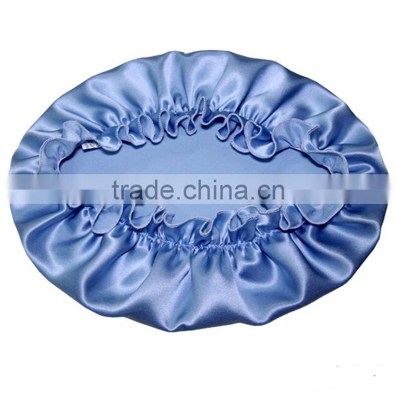 wholesale high quality 100% pure silk sleep hat nightcap real silk skin care environmental protection safety sleeping cap
