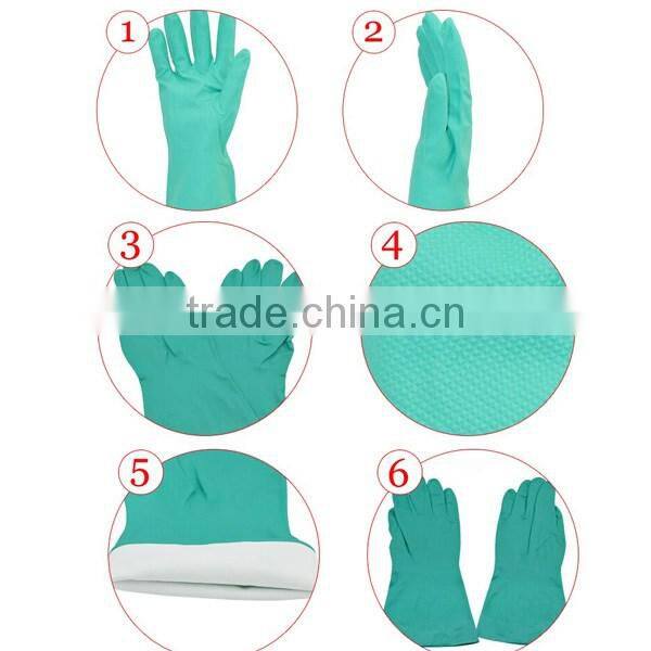 Green Nitrile 30 cm Chemical Proof Glove