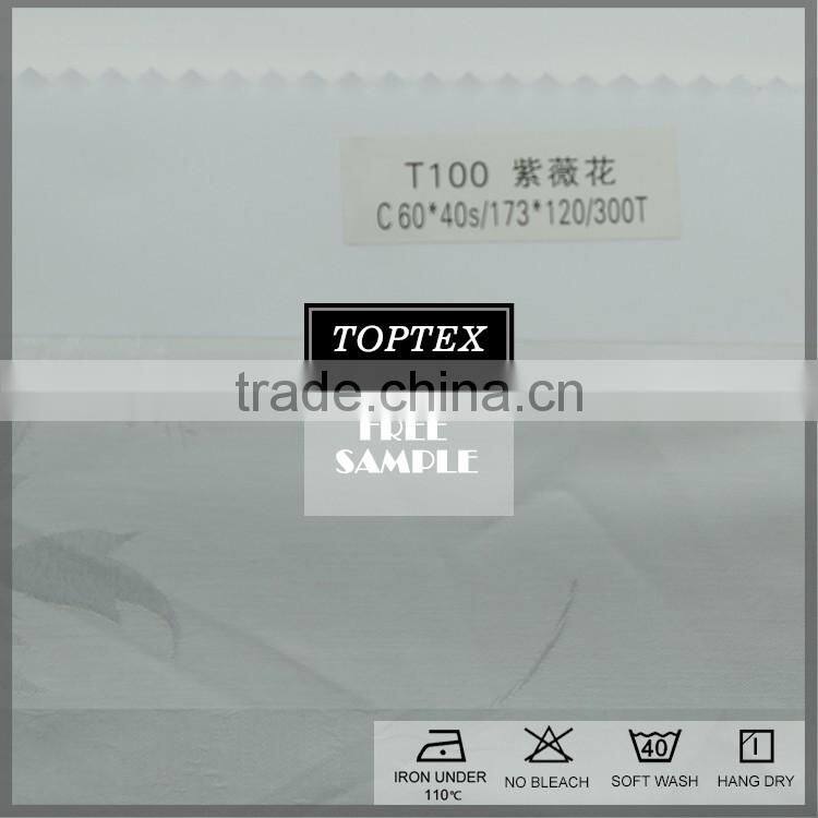 Comfortable bedding pillow fabric satin pillow case fabric