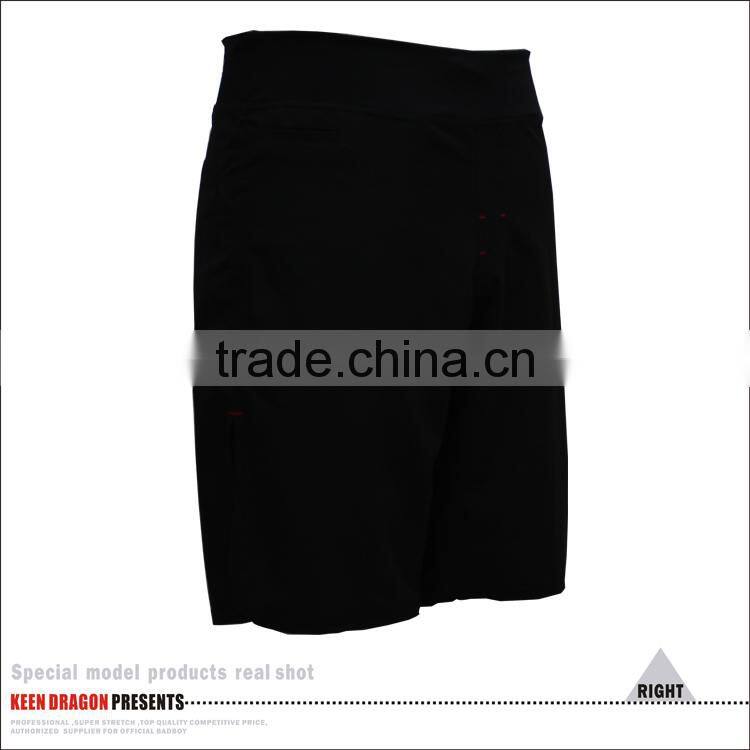 Plain Crossfit Products Martial Arts Equipment Mens Black Fitness Shorts