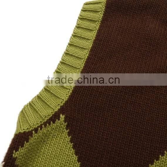 Kids Knit Vest Pattern Child cashmere Sleeveless Sweater